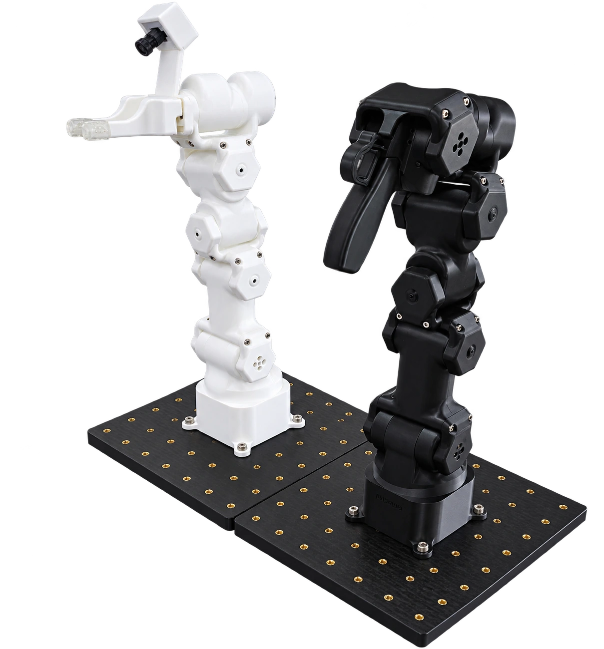 HIARM-TWIN-01 white follower and black leader